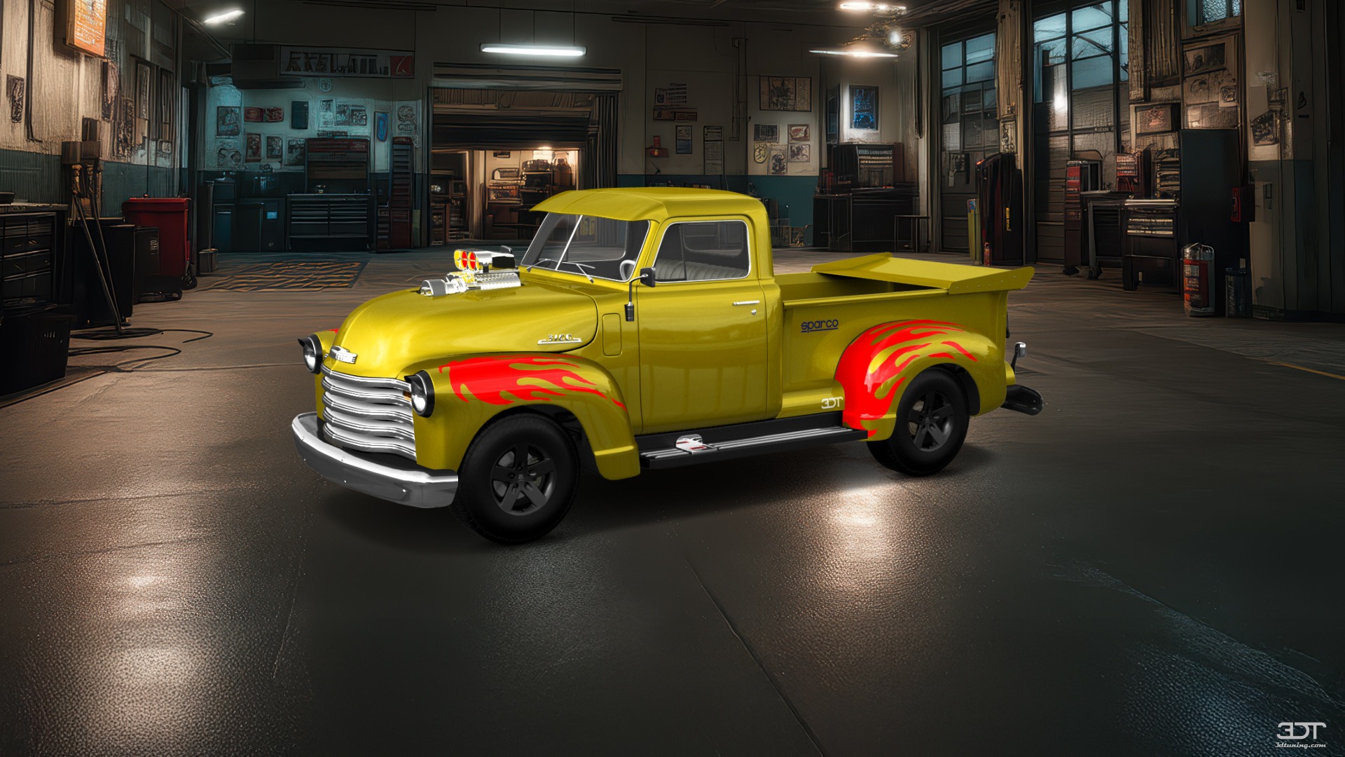 Tuning Chevrolet 3100 2 Door pickup truck 1950