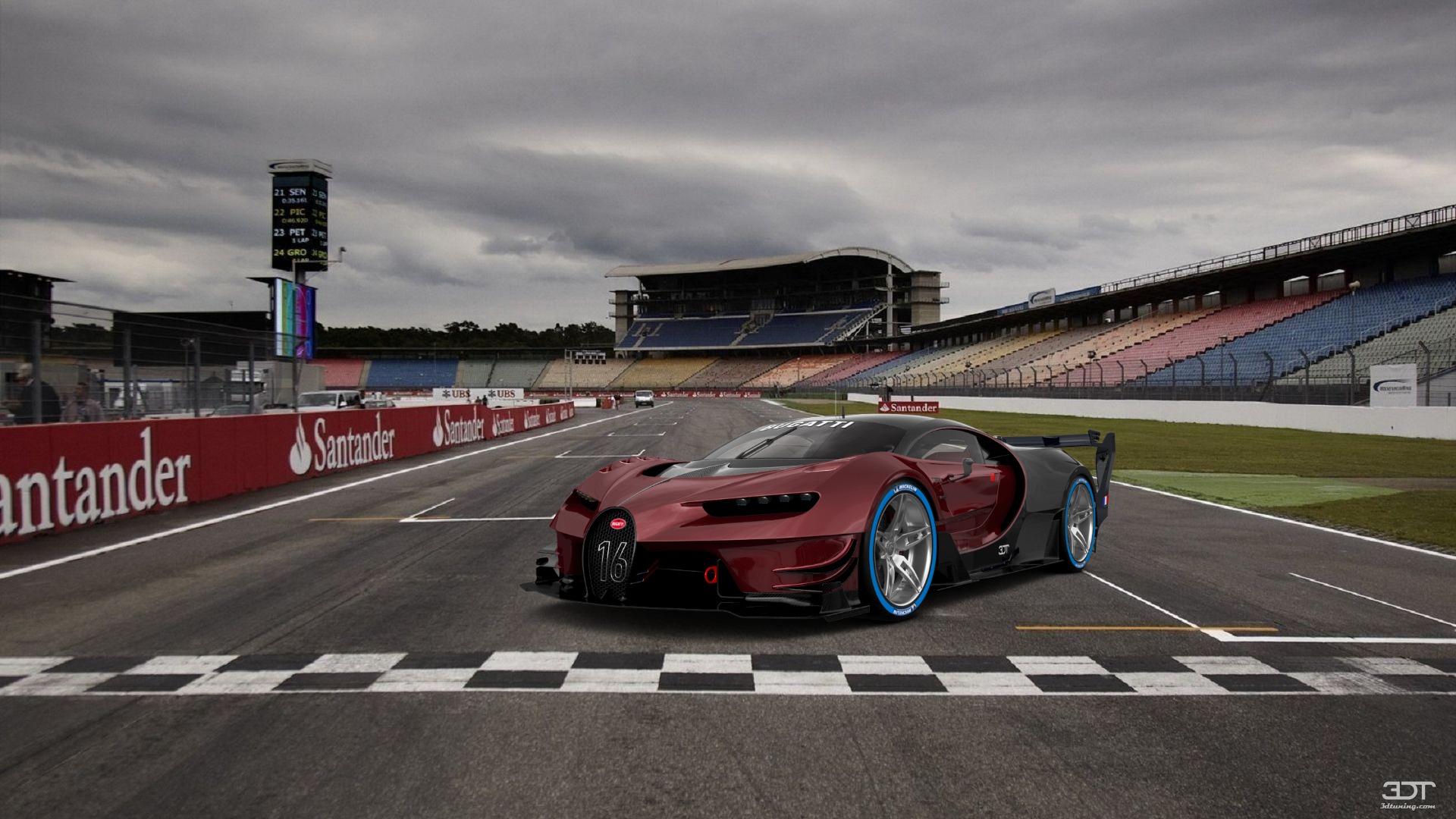 Bugatti Vision GT Supercar 2015 tuning