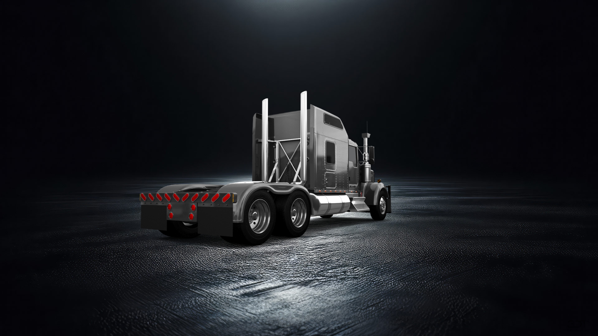 Kenworth W900 Sleeper Cab Truck 2015