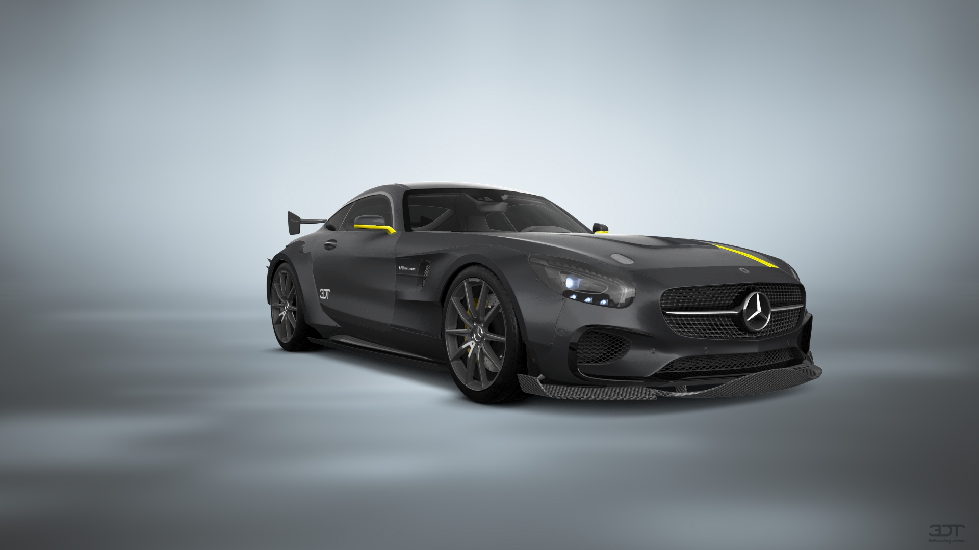Mercedes AMG GT 2 door fastback coupe 2015 tuning