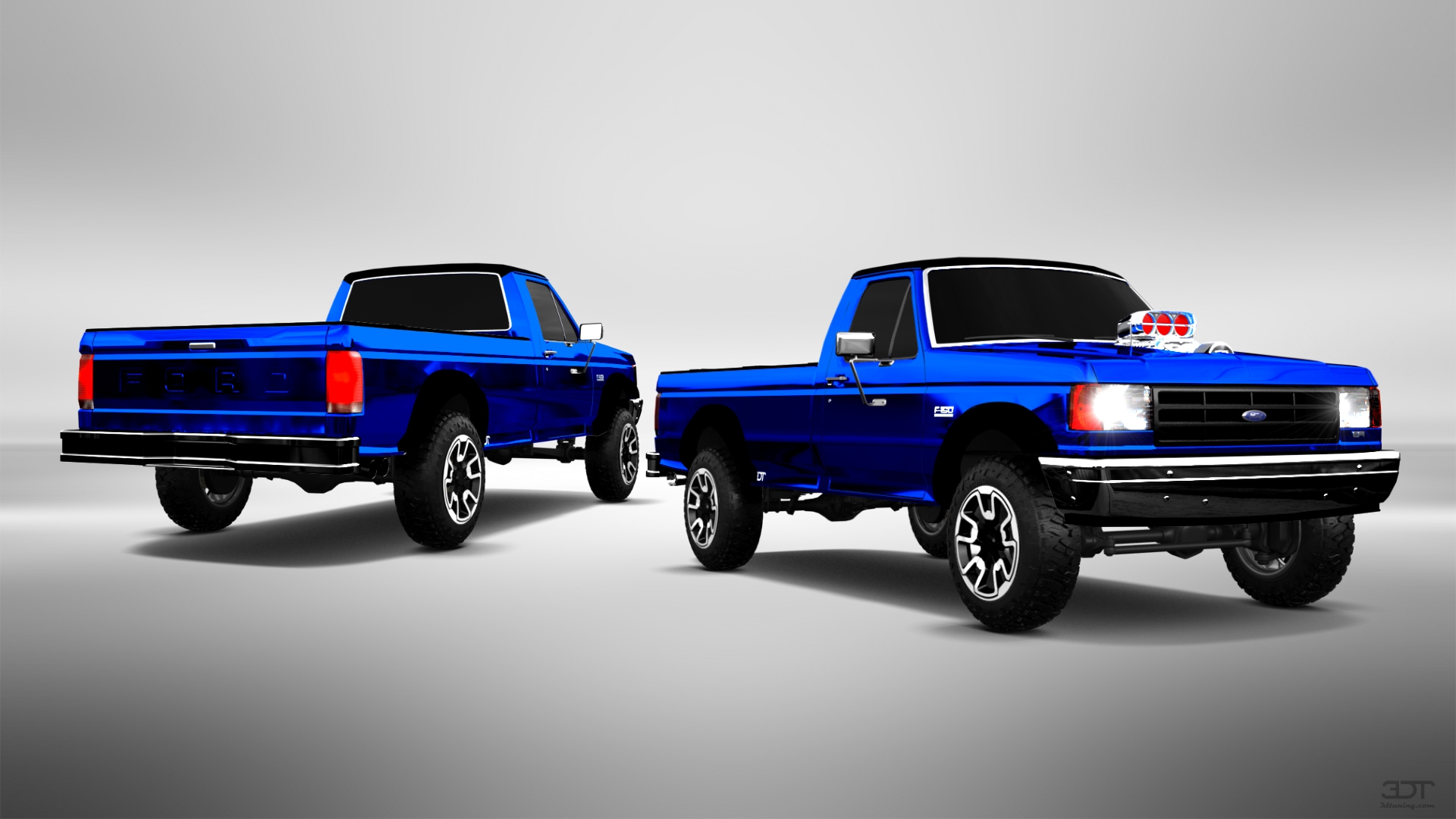 Ford F-150 2 Door pickup truck 1987 tuning