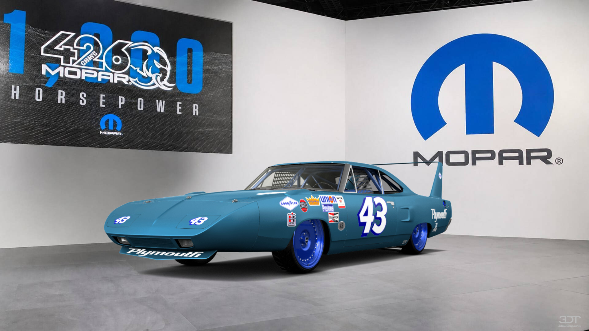 Tuning Plymouth Superbird 2 Door Coupe 1970
