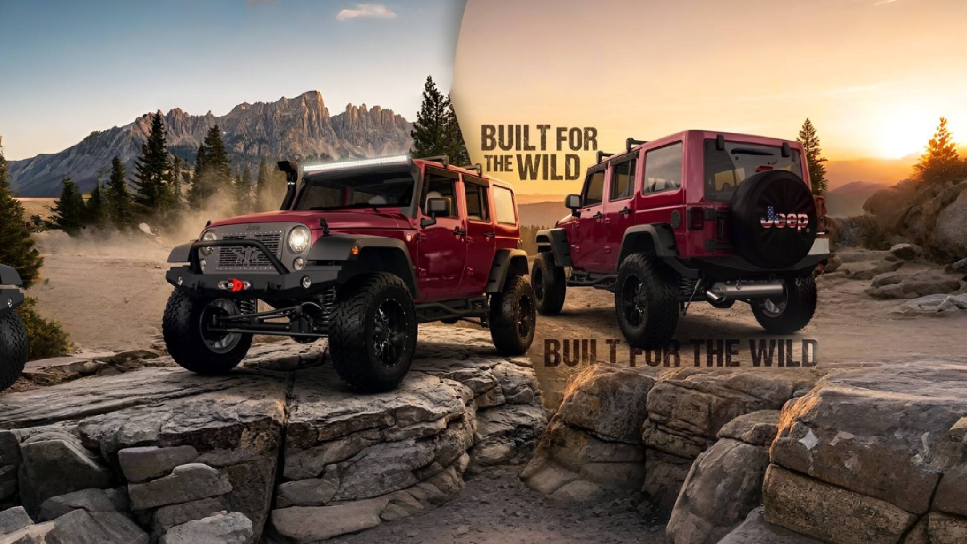Jeep Wrangler Unlimited JK Rubicon Recon 4 Door SUV 2017 tuning