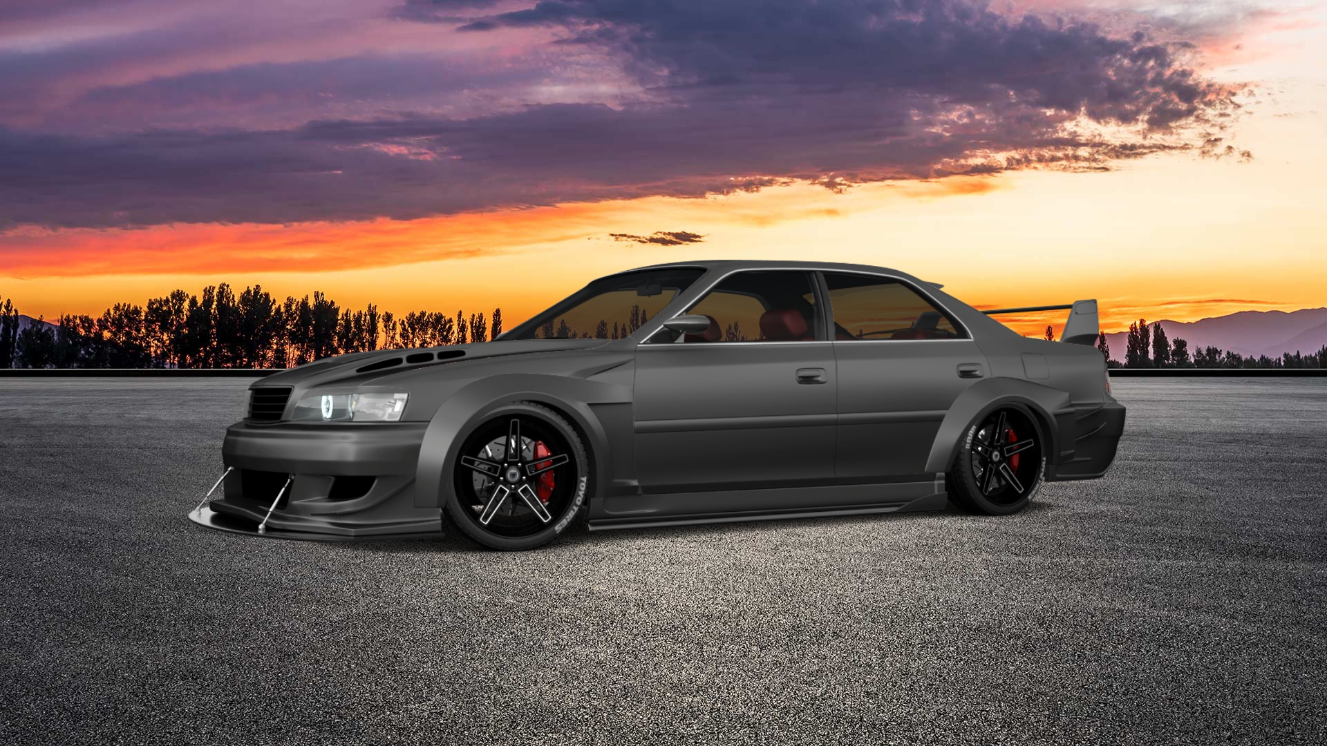 Toyota Chaser X100 Sedan 2000 tuning