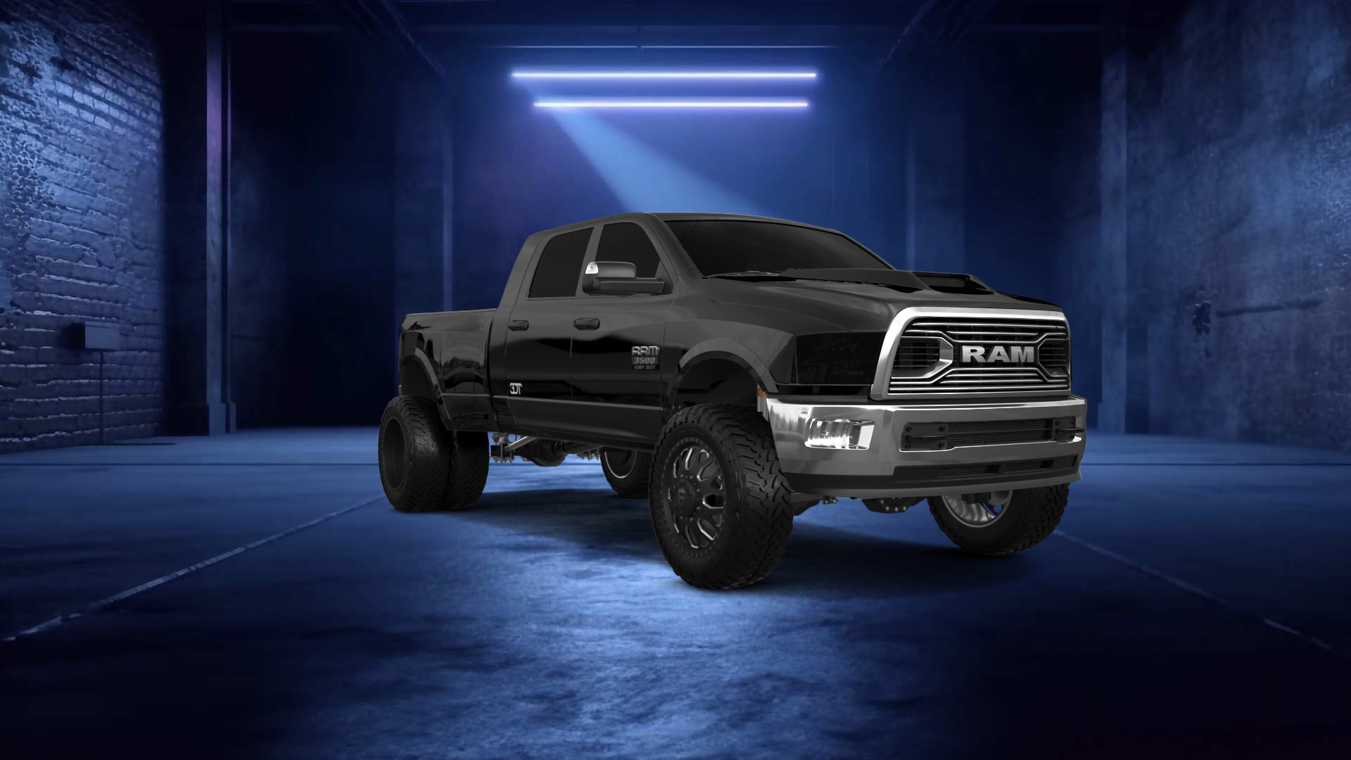 Dodge Ram 3500 4 Door Truck 2014