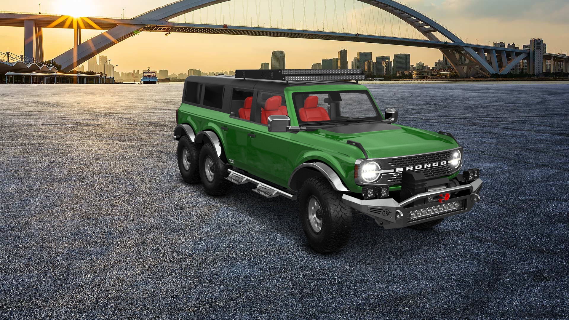 Ford Bronco 6X6 4 Door pickup truck 2021