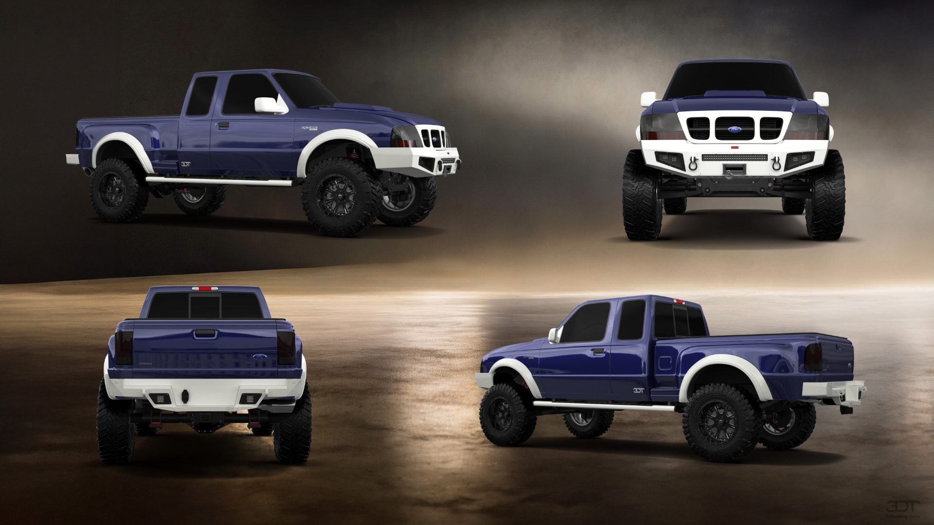 Ford Ranger Flareside 2 Door pickup truck 1998 tuning