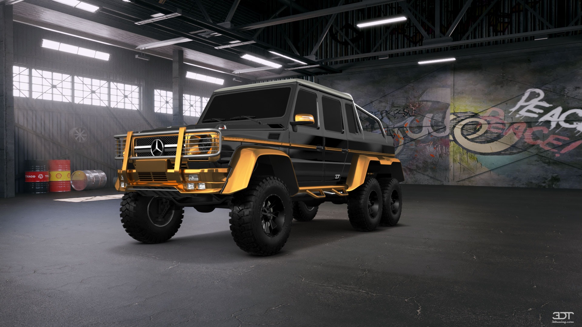 Mercedes G 63 AMG 6x6 4 Door pickup truck 2013