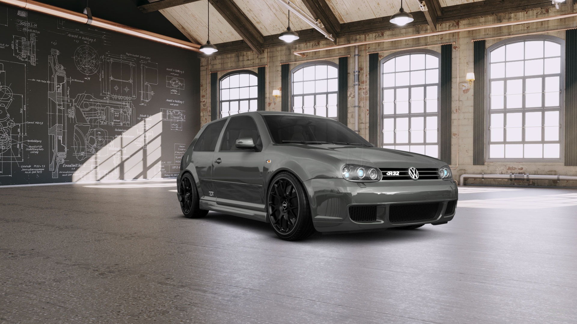 Volkswagen Golf 4 (mk4) 3 Door Hatchback 1997 tuning