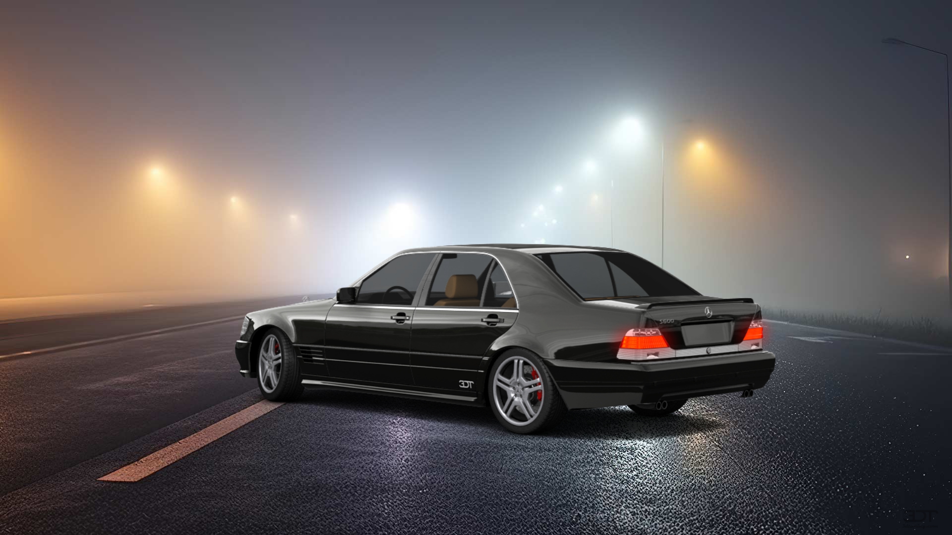 Mercedes S Class Sedan 1992 tuning