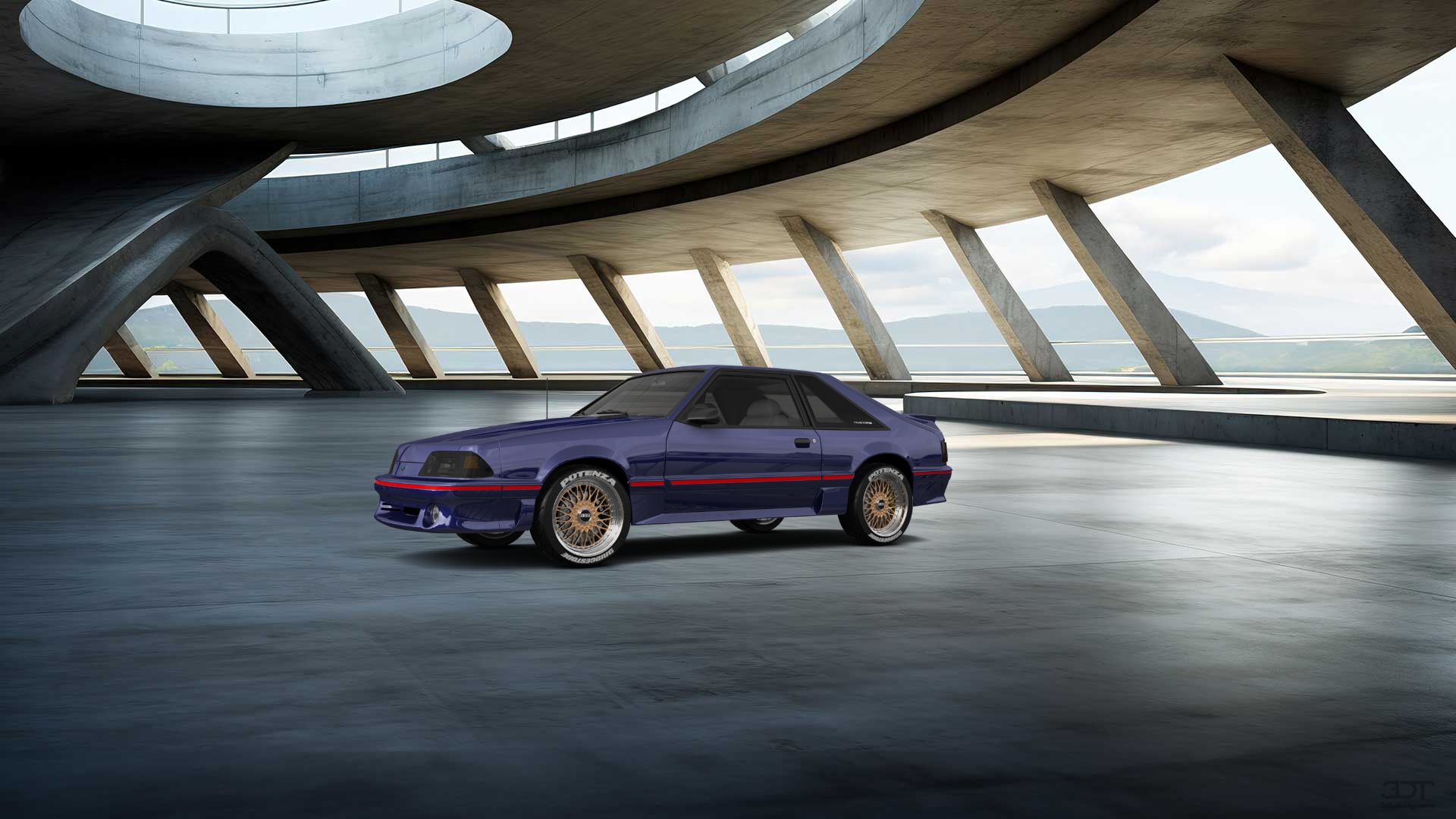 Ford Mustang 3 Door Hatchback 1988