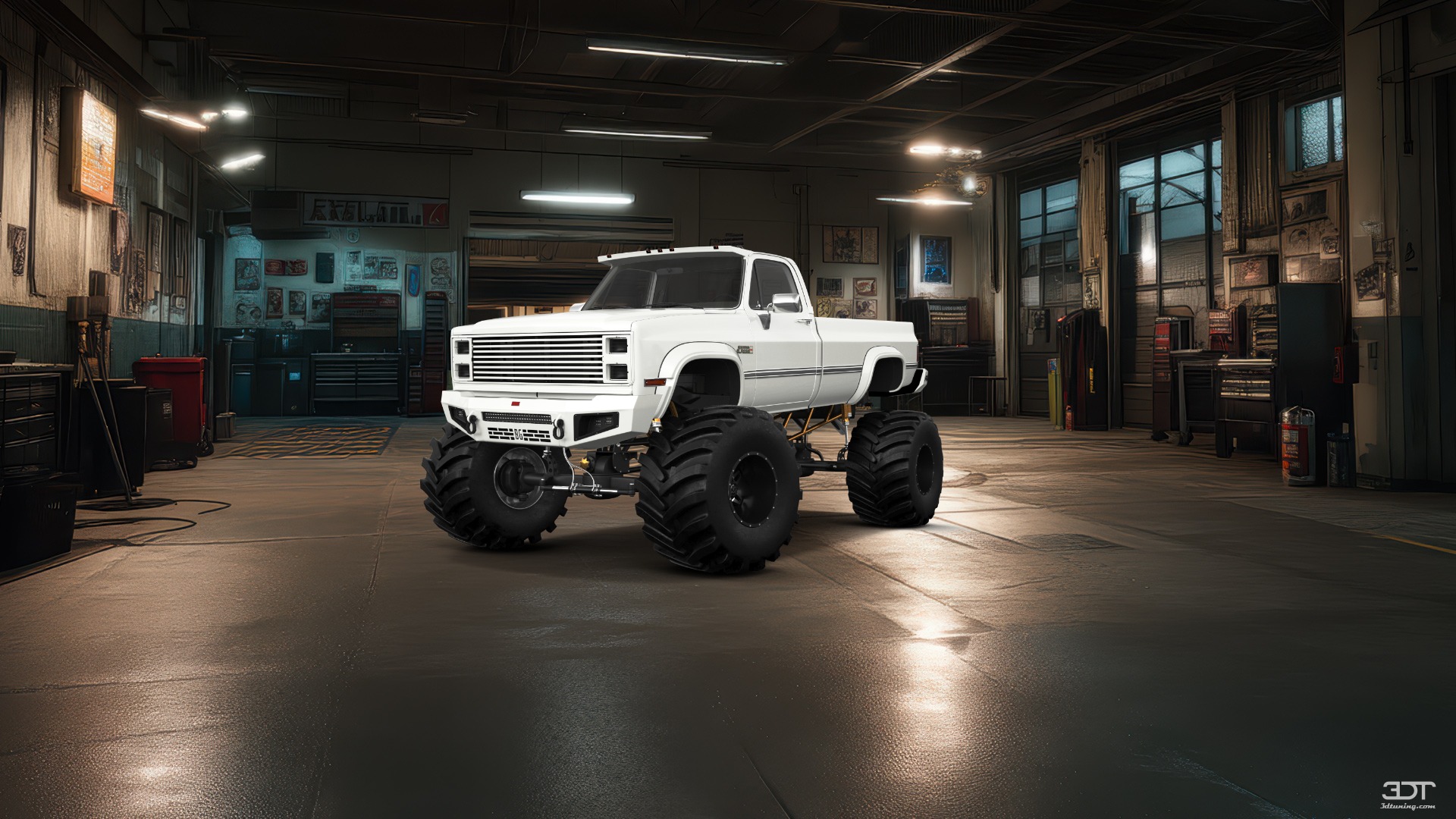 GMC Sierra 1500 2 Door pickup truck 1985 tuning