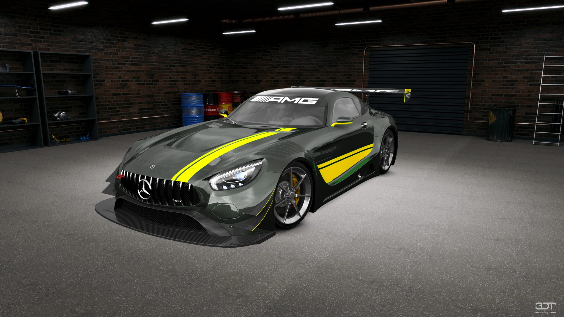 Mercedes AMG GT 2 door fastback coupe 2015 tuning