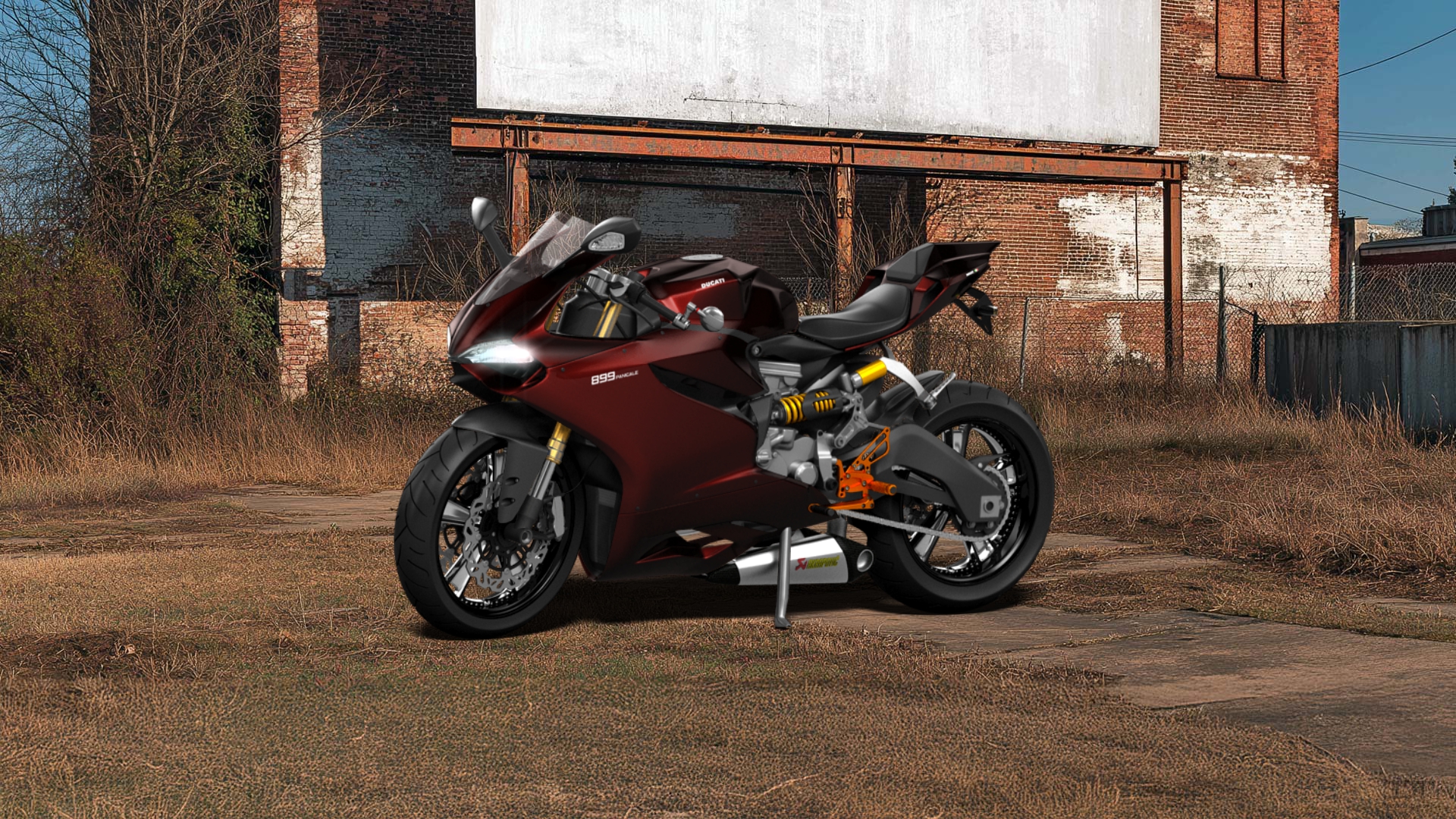 Ducati 899 Panigale Sport Bike 2015 tuning