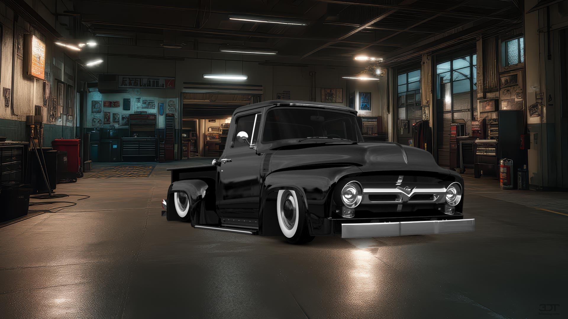 Ford F-100 2 Door truck 1956