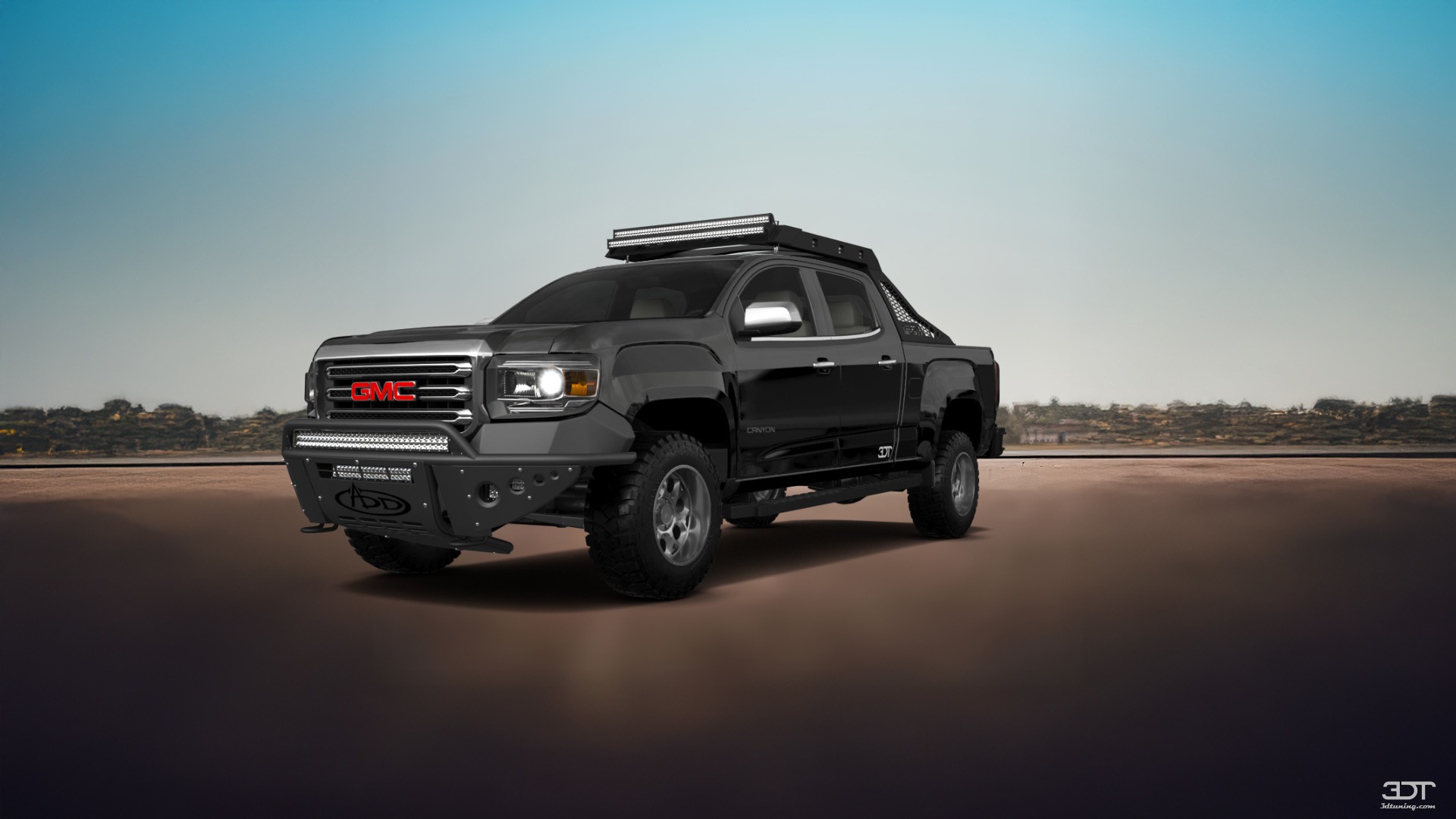 GMC Canyon Crew Cab 4 Door pickup truck 2015 tuning