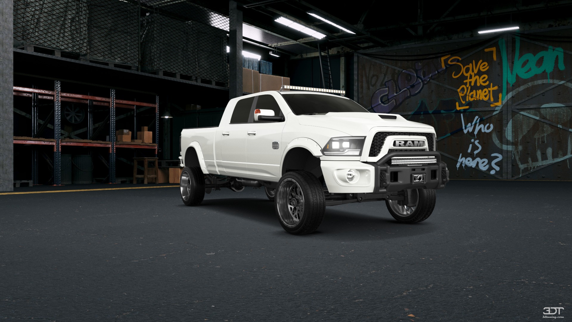 Dodge Ram 2500 Mega Cab 6.4 ft box 4 Door pickup truck 2010