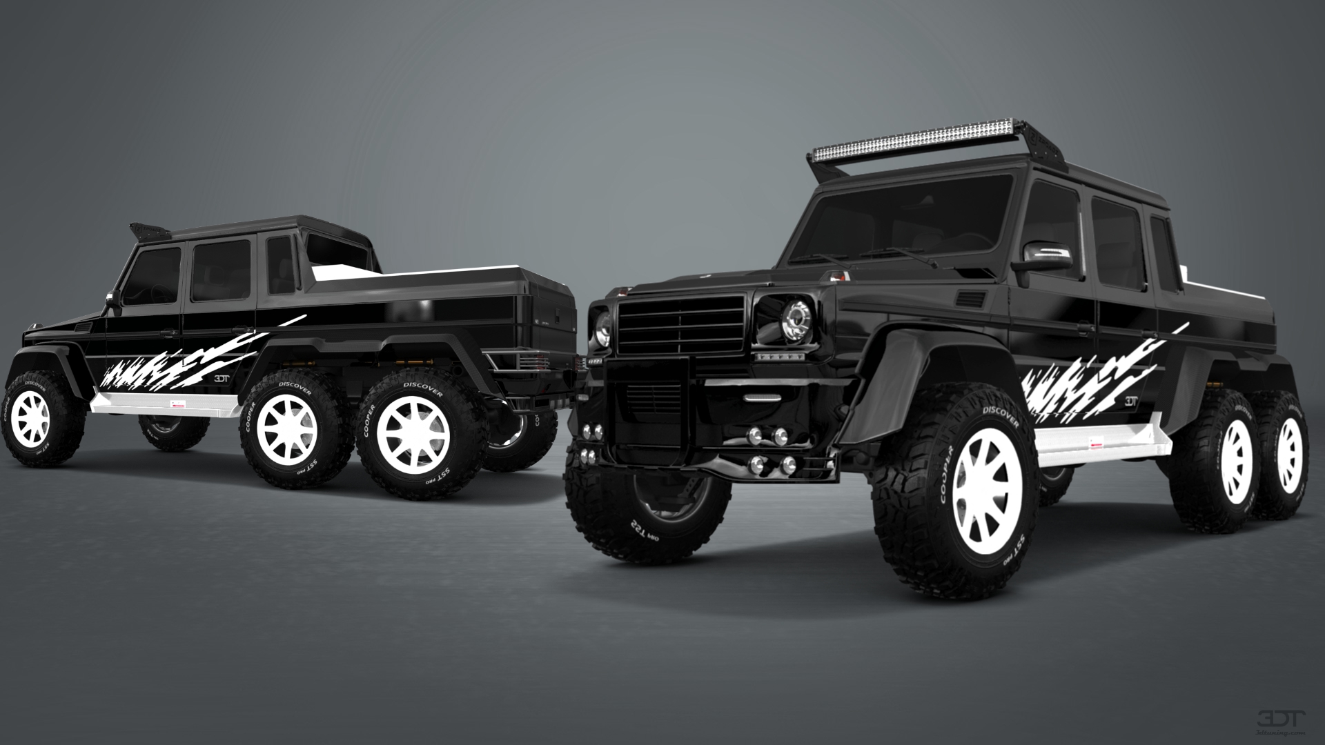 Mercedes G 63 AMG 6x6 4 Door pickup truck 2013