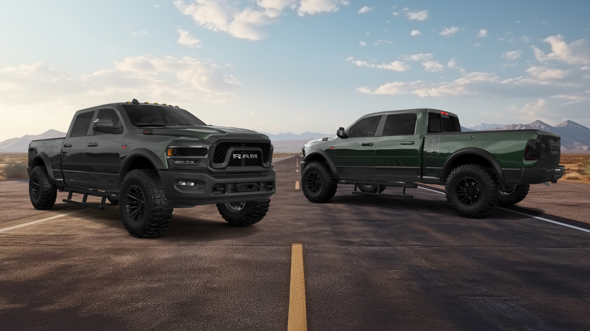 Dodge Ram 2500 4 Door pickup truck 2020 Images