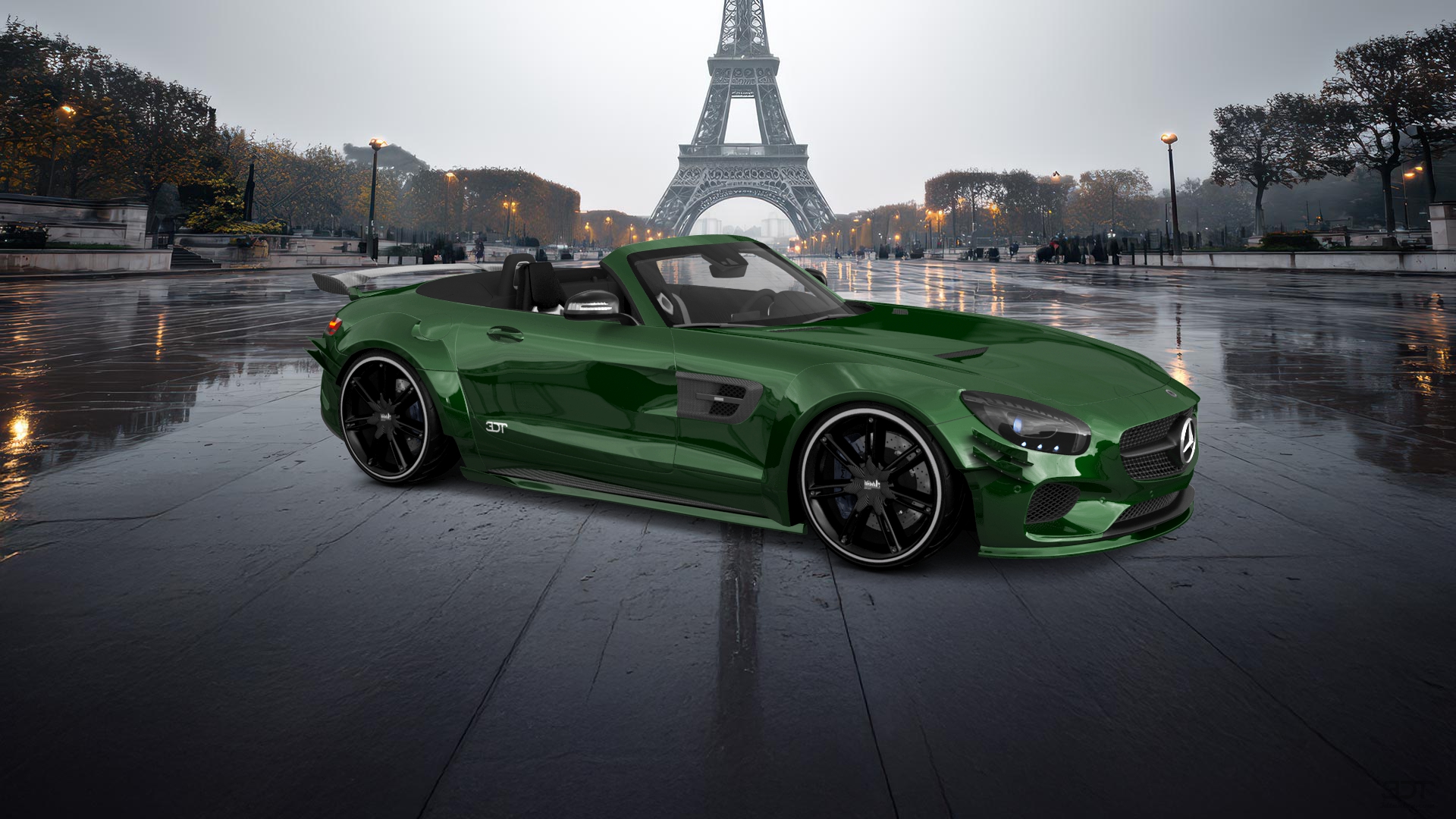 Mercedes AMG GT 2 Door Convertible 2016 tuning