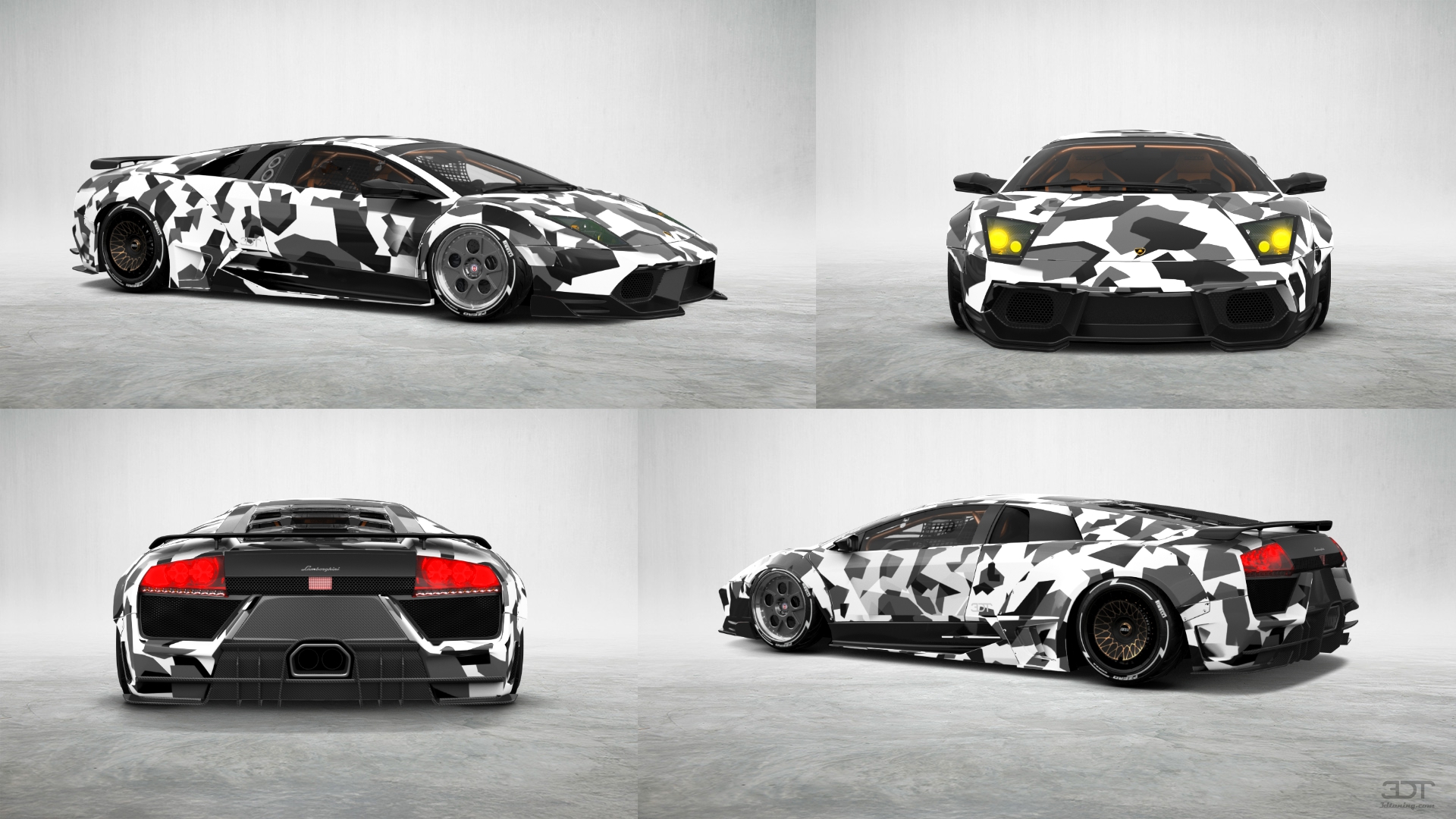 Lamborghini Murcielago 2 Door Coupe 2001 tuning