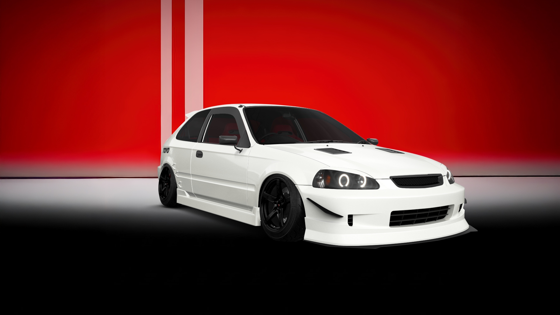 Honda Civic 3 Door Hatchback 1997 Images