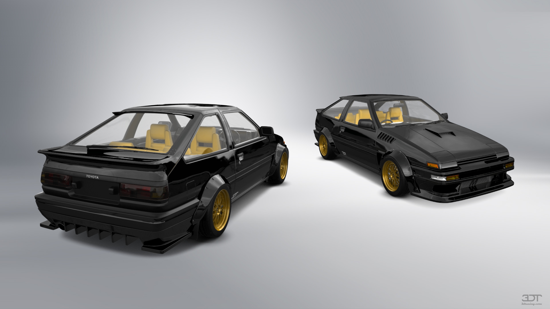 Toyota AE86 3 Door Hatchback 1985 tuning