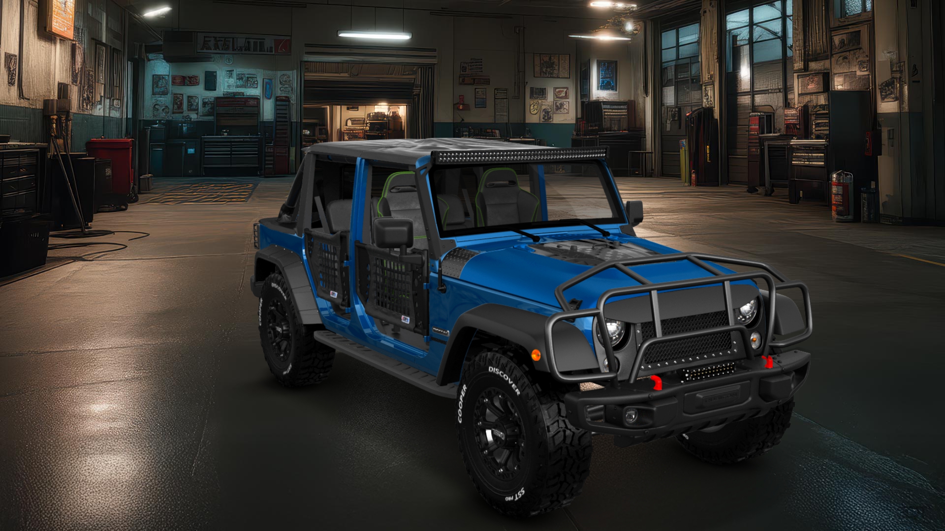 Jeep Wrangler Unlimited JK Rubicon Recon 4 Door SUV 2017 tuning