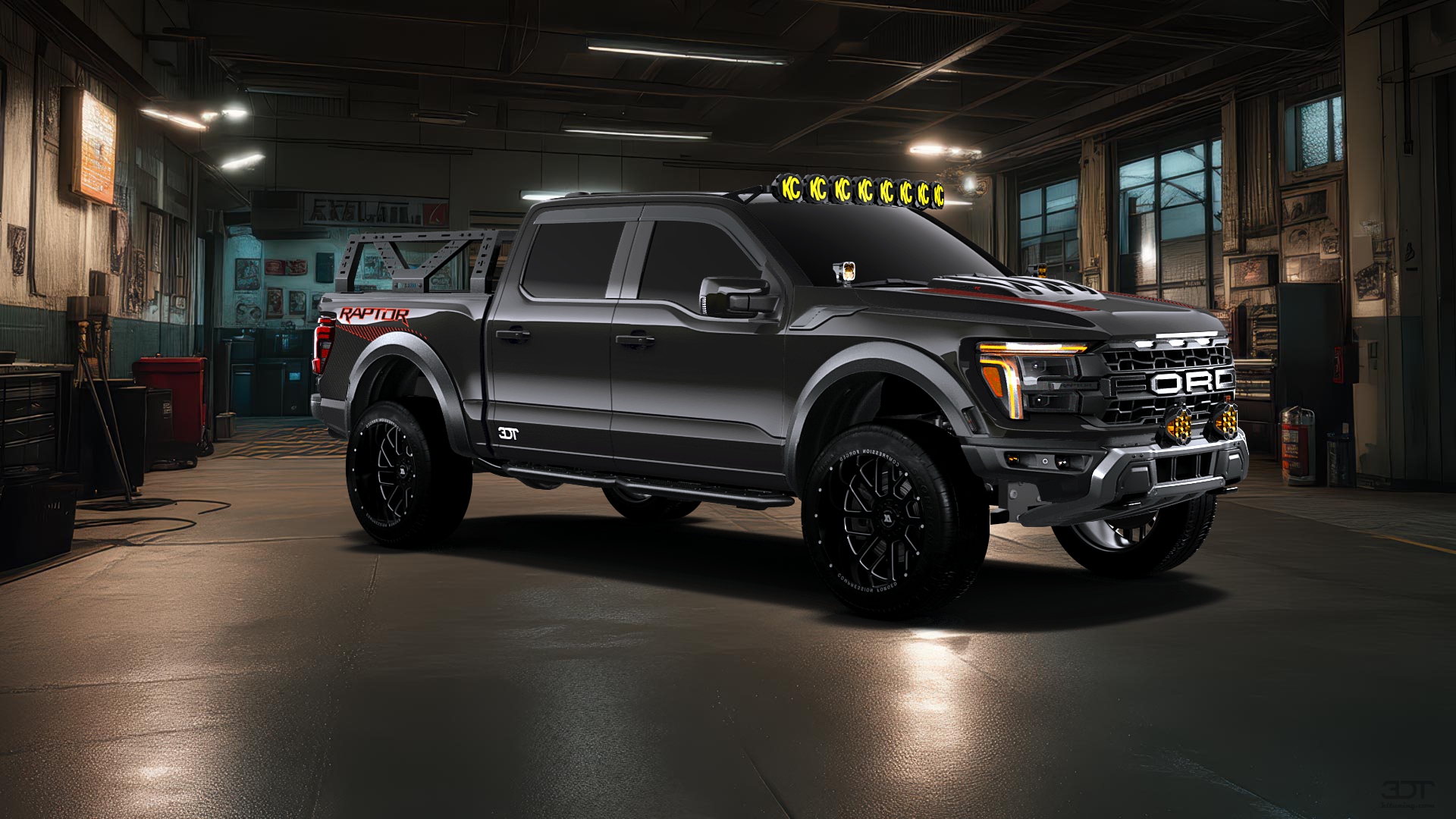 Ford F-150 Raptor 4 Door pickup truck 2024 tuning