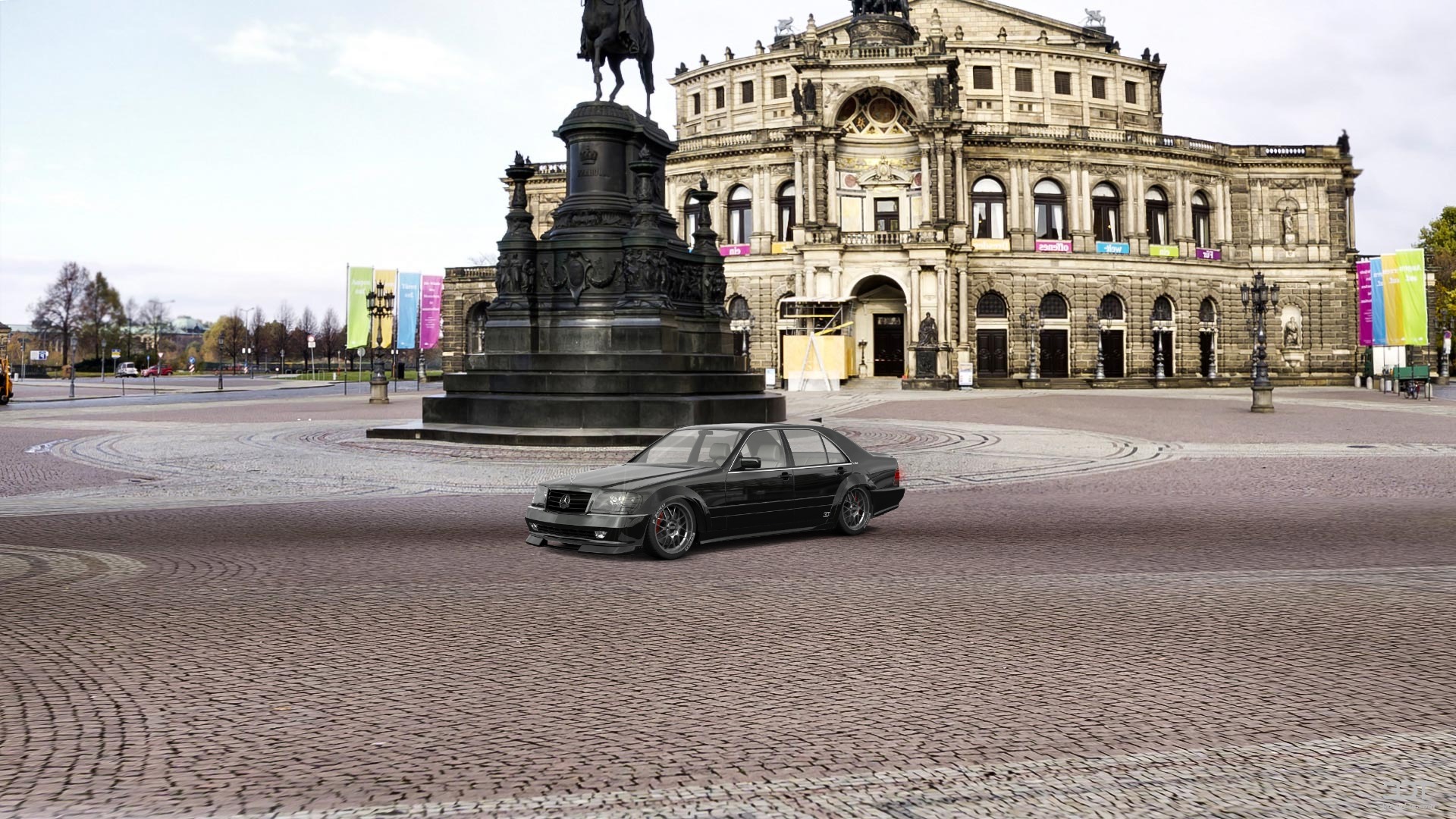 Mercedes S Class Sedan 1992 tuning