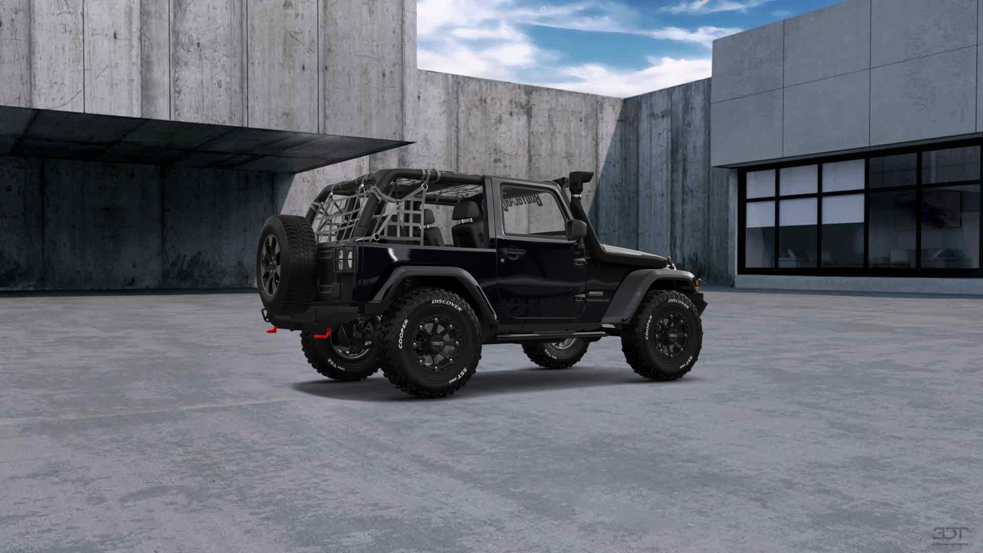 Jeep Wrangler JK 2 Door Challenge SUV 4015 tuning