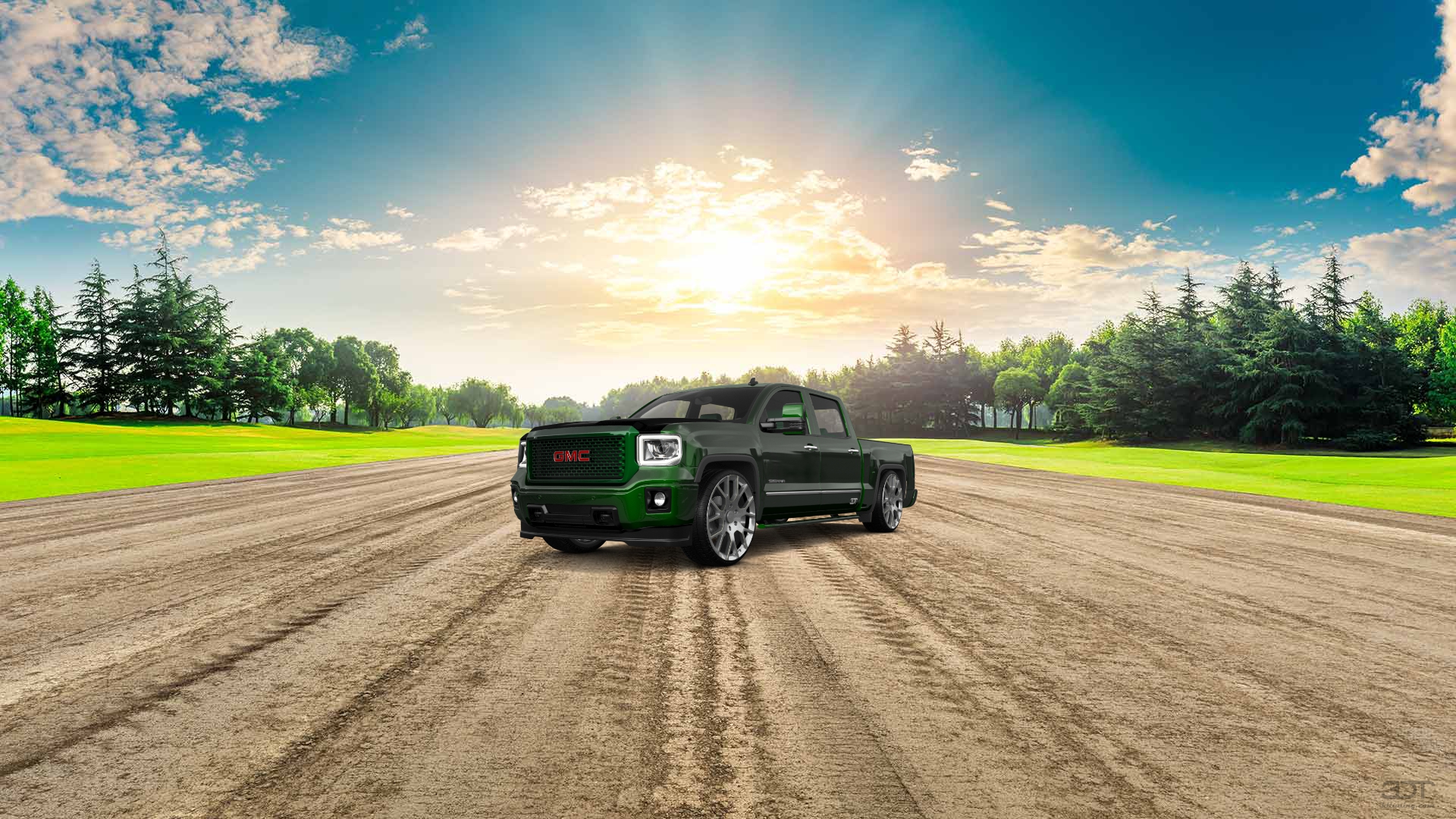 GMC Sierra 4 Door pickup truck 2014