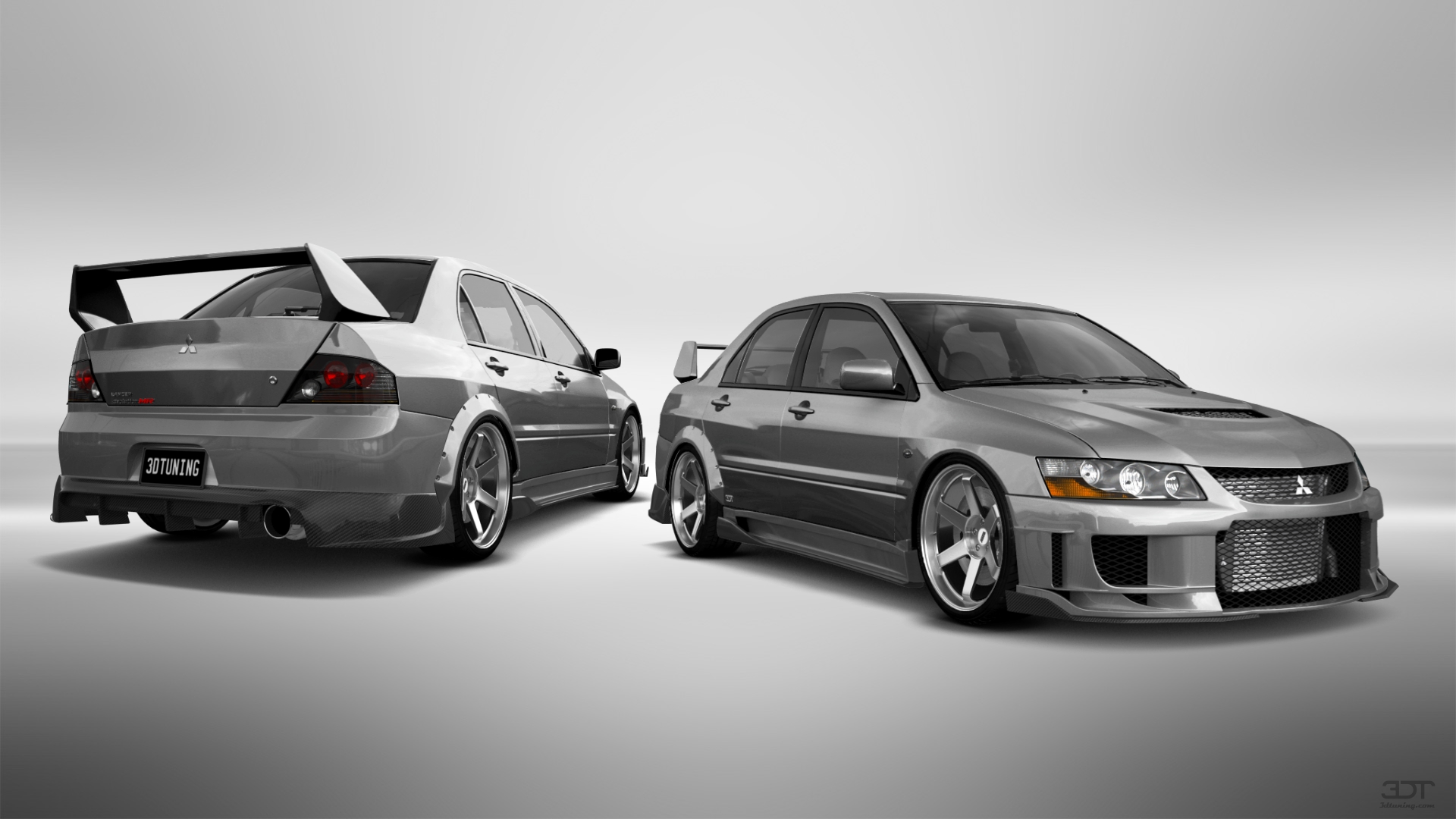 Mitsubishi Lancer Evo IX 4 Door Saloon 2005 tuning