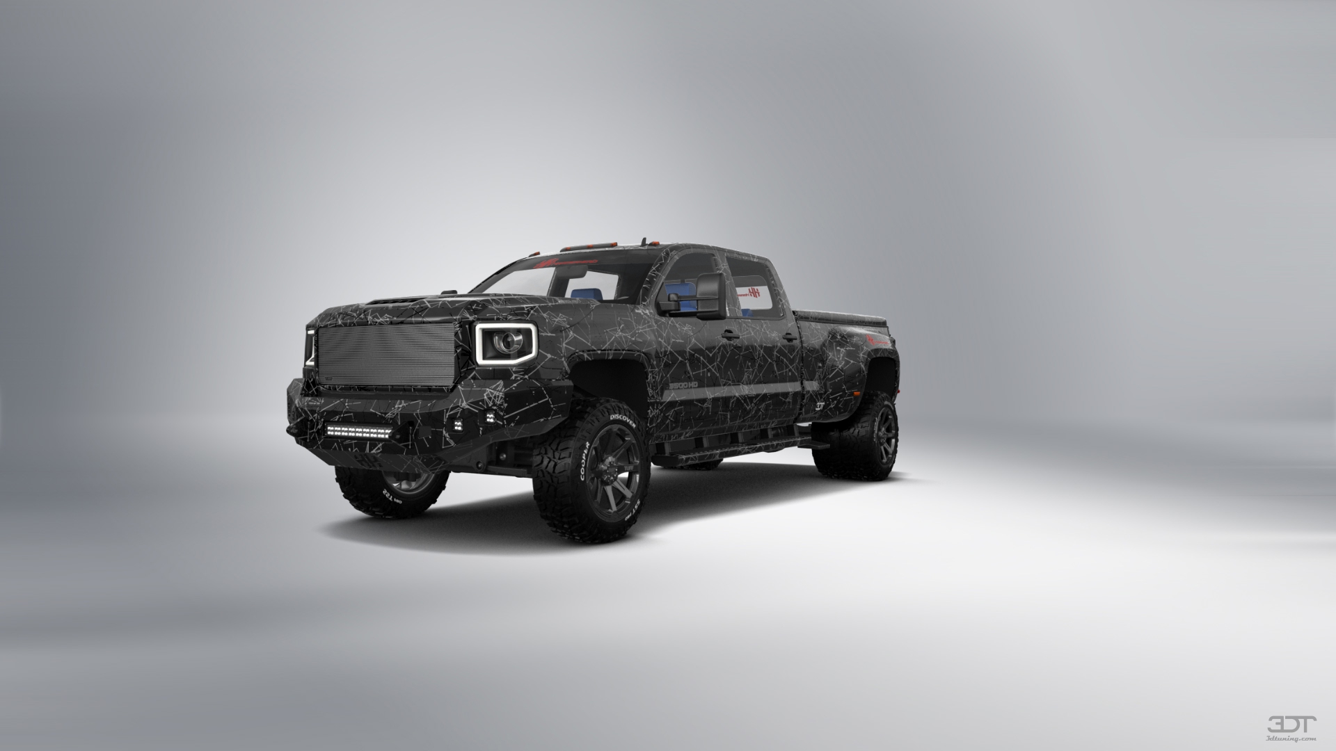 GMC Sierra 3500 HD Crew Cab 4 Door pickup truck 2015 tuning