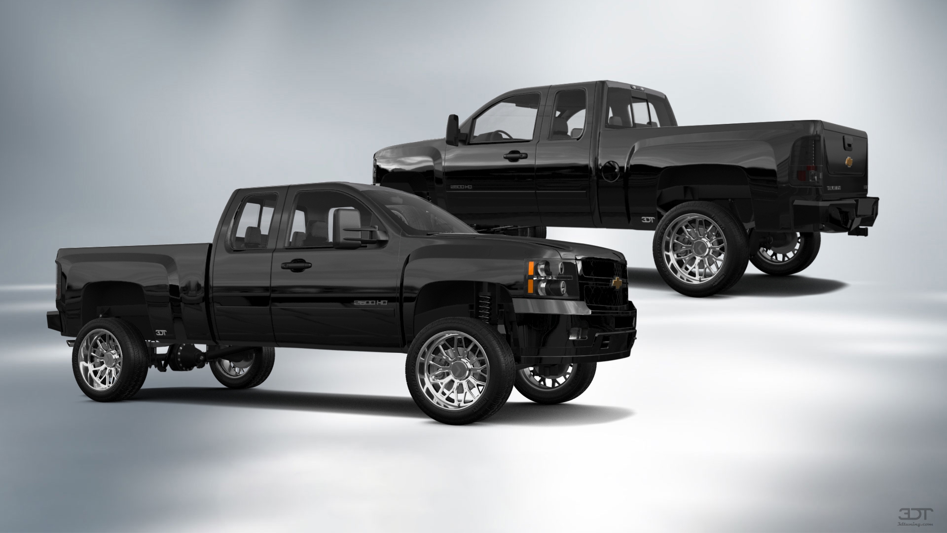 Chevrolet Silverado 2500 HD Extended Cab Pickup Truck 2007