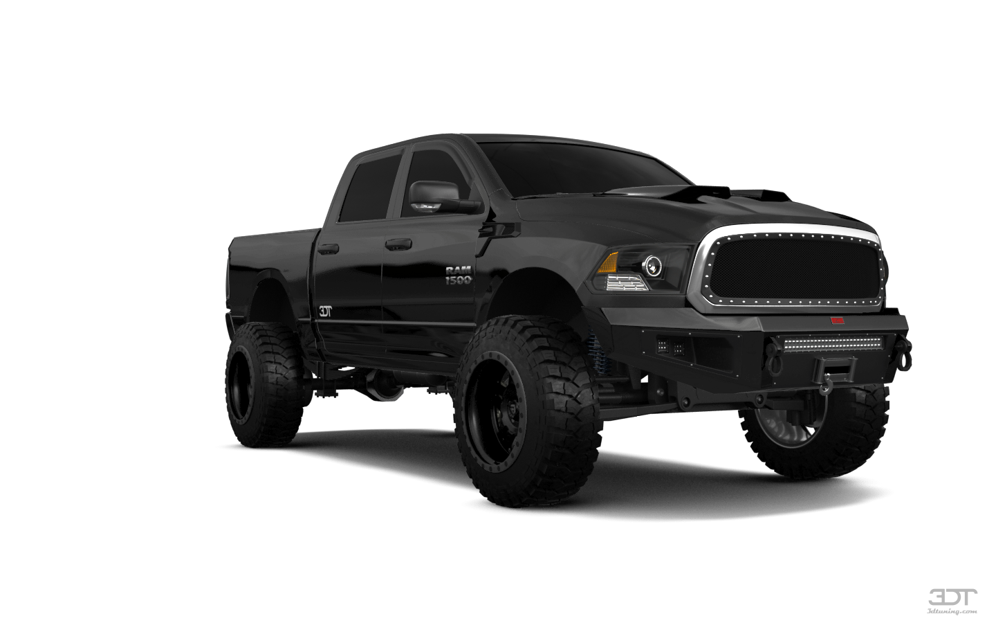 Dodge Ram 1500 5.7' box 4 Door pickup truck 2010
