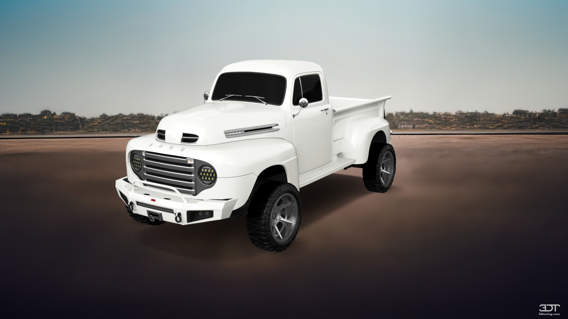 Ford F1 2 Door pickup truck 1949 tuning