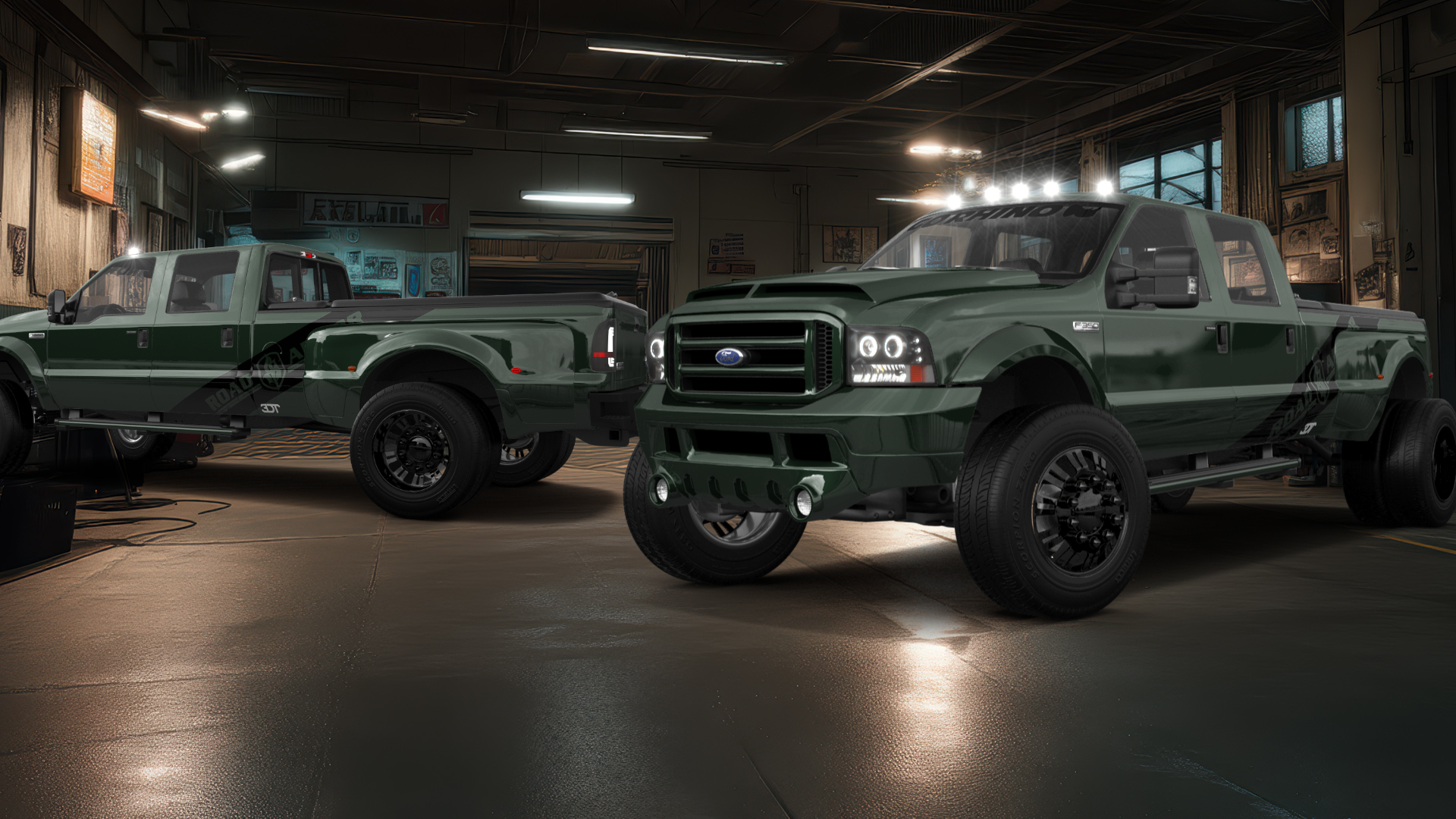 Ford F-350 DRW 4 Door pickup truck 1999 tuning