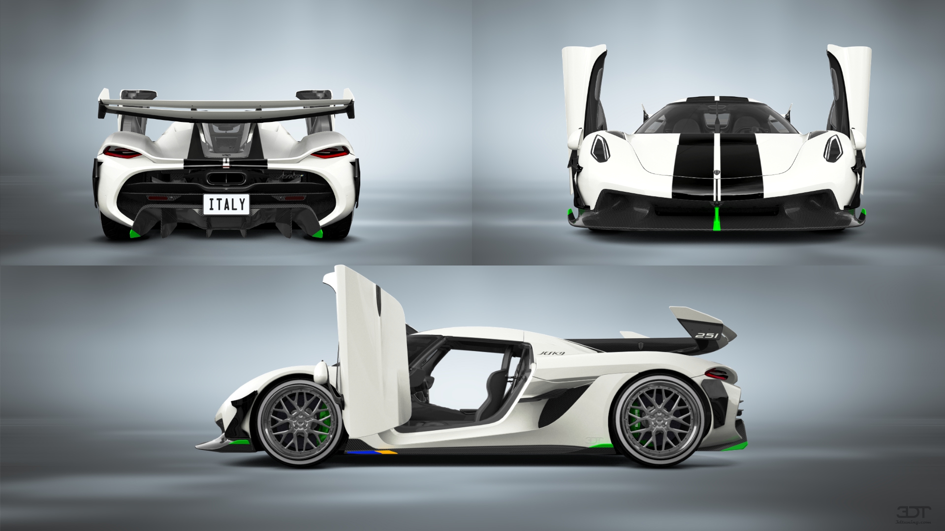 Koenigsegg Jesko 2 door targa top 2020 tuning