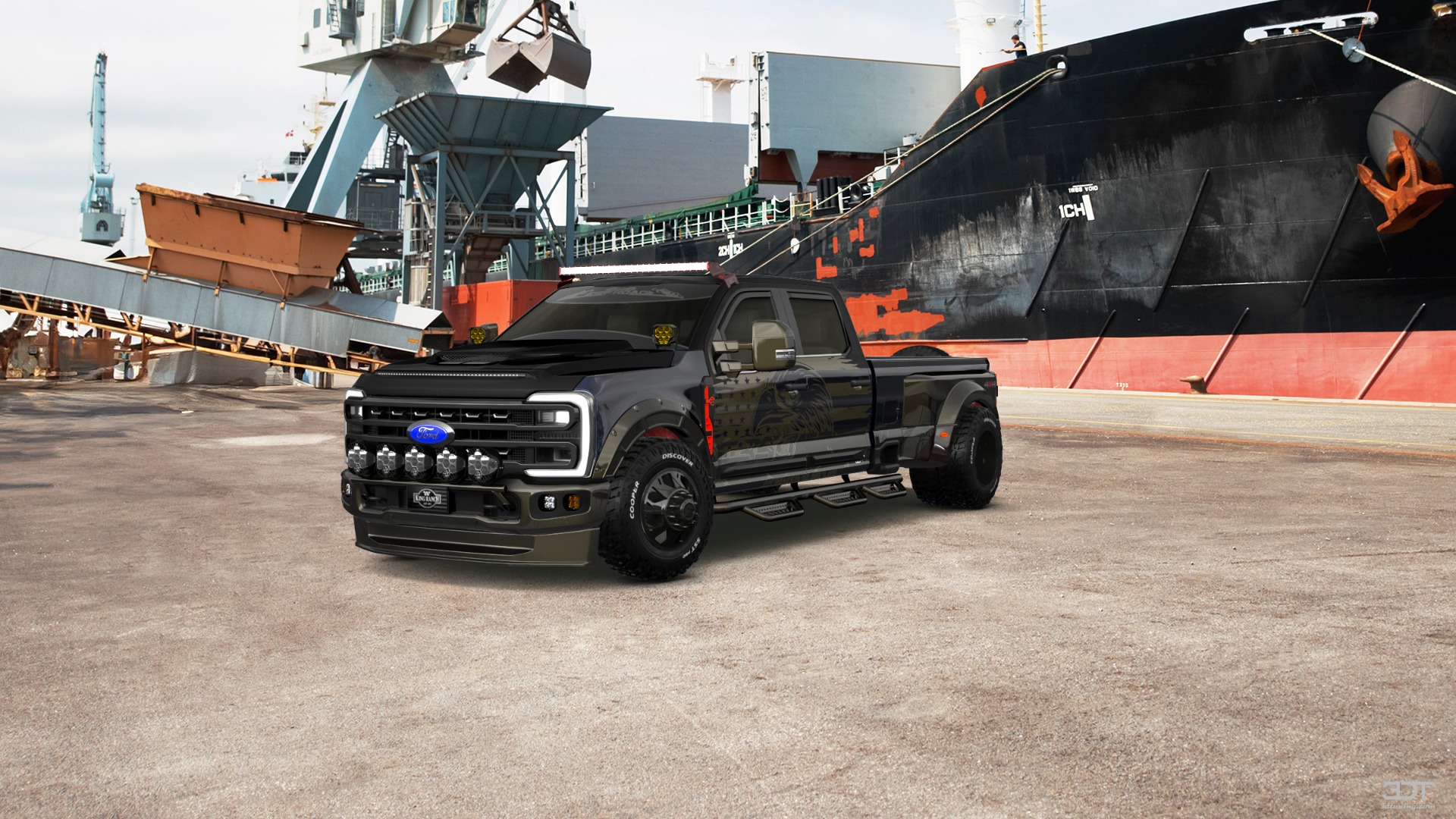 Ford F-350 DRW Crew Cab 4 Door pickup truck 2023 tuning