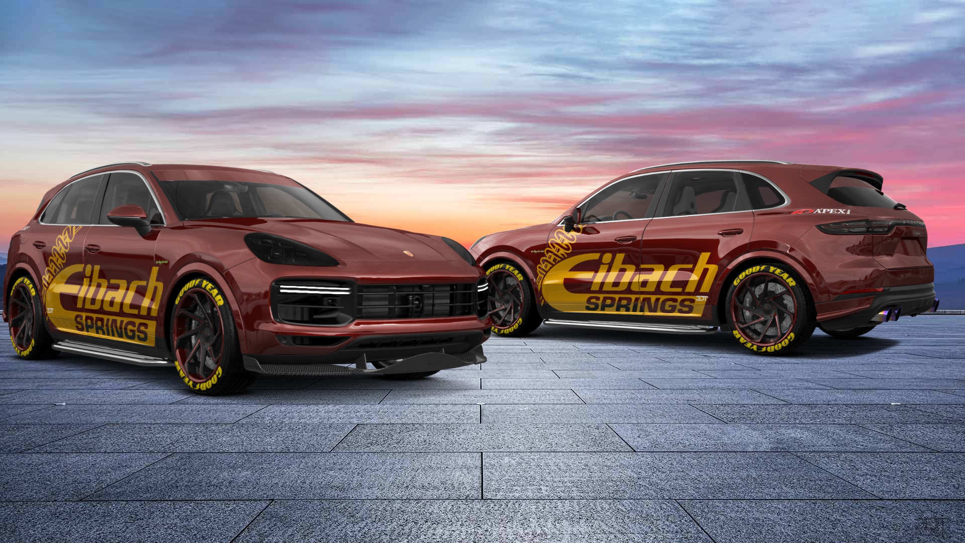 Porsche Cayenne 5 Door SUV 2018 tuning