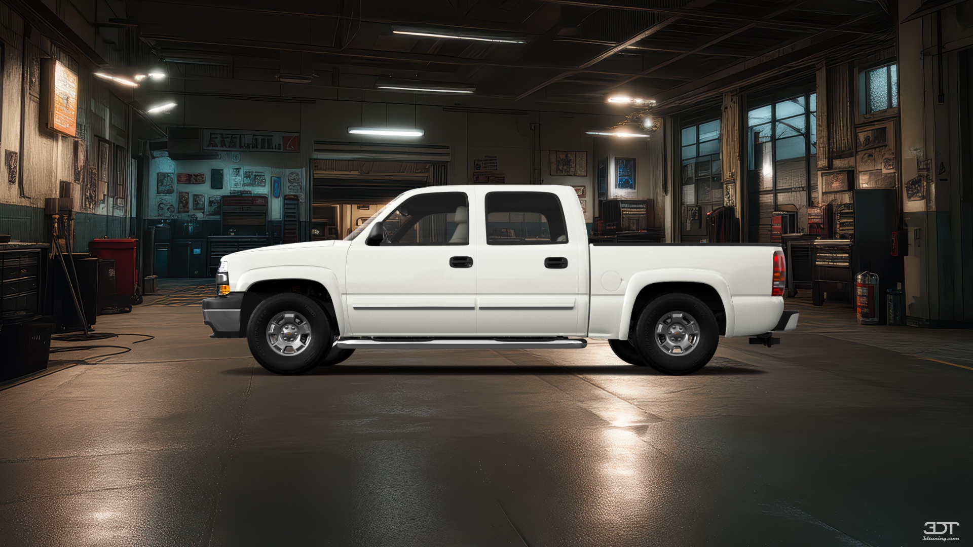 Chevrolet Silverado 1500 Crew Cab 5.8 ft box 4 Door Truck 1999 tuning