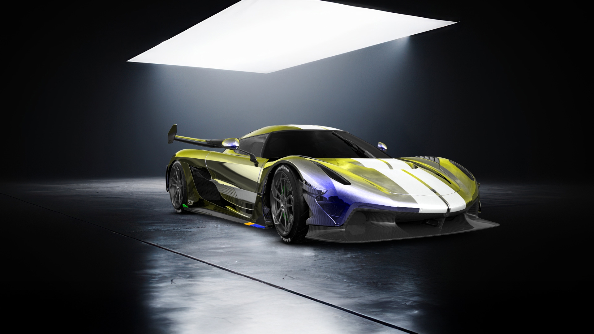 Koenigsegg Jesko 2 door targa top 2020 tuning