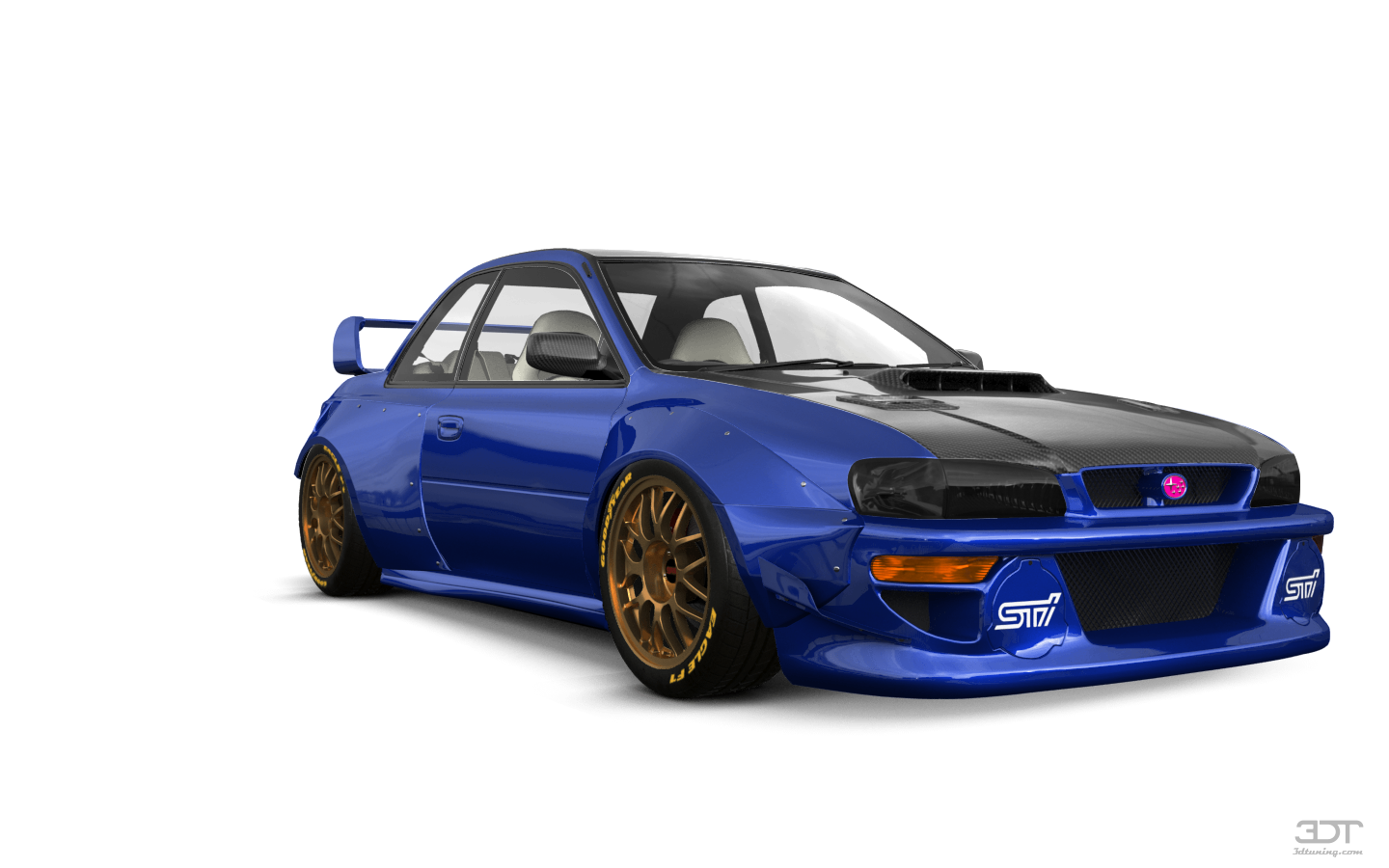 Tuning Subaru Impreza WRX STI 22B 2 Door Coupe 2000