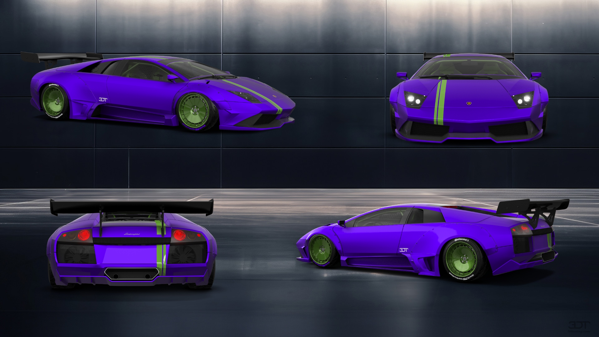 Lamborghini Murcielago 2 Door Coupe 2001 tuning
