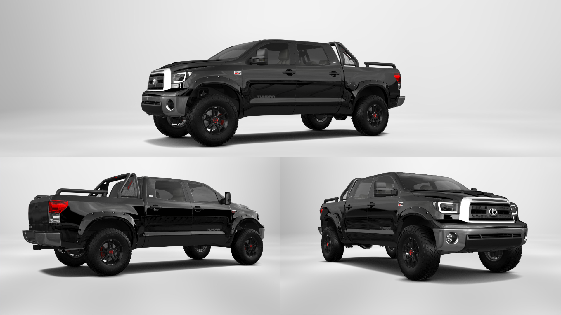 Toyota Tundra 5.5 ft box 4 Door pickup truck 2007 tuning