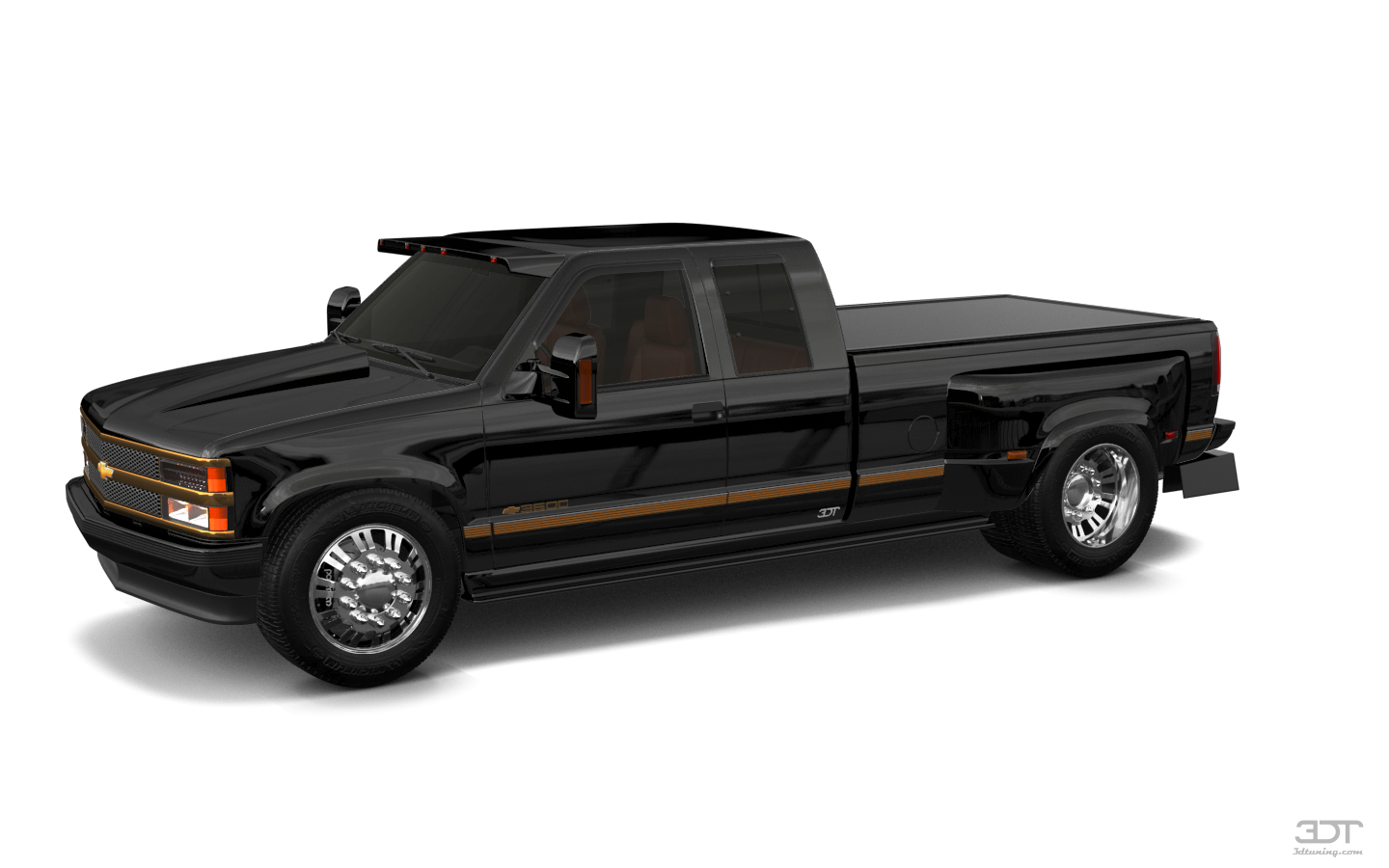 Tuning Chevrolet K3500 Extended Cab Pickup Truck 1988