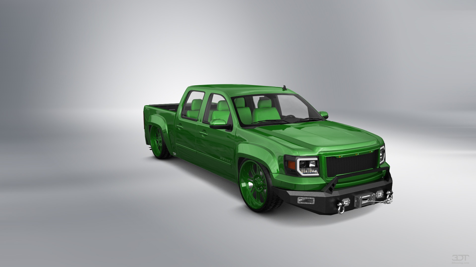 GMC Sierra 1500 Crew Cab 5.8 ft box 4 Door pickup truck 2007