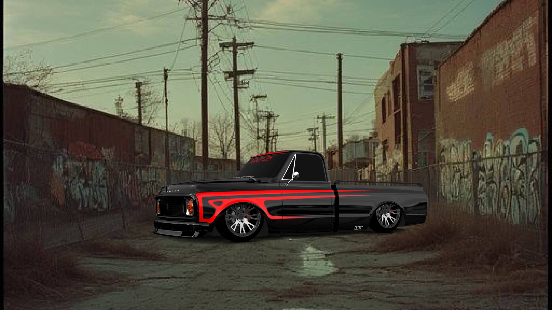 Chevrolet C-10 Cheyenne 2 Door pickup truck 1972 Images