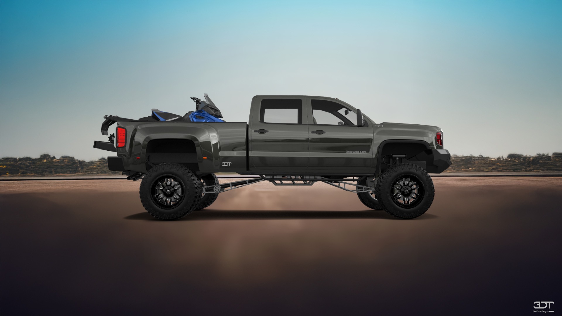 GMC Sierra 3500 HD Crew Cab 4 Door pickup truck 2015